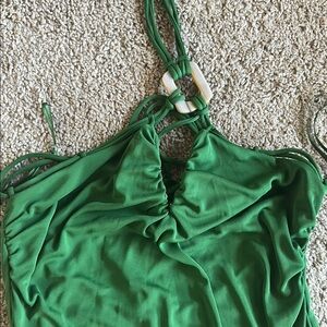 Zara Green Maxi Dress